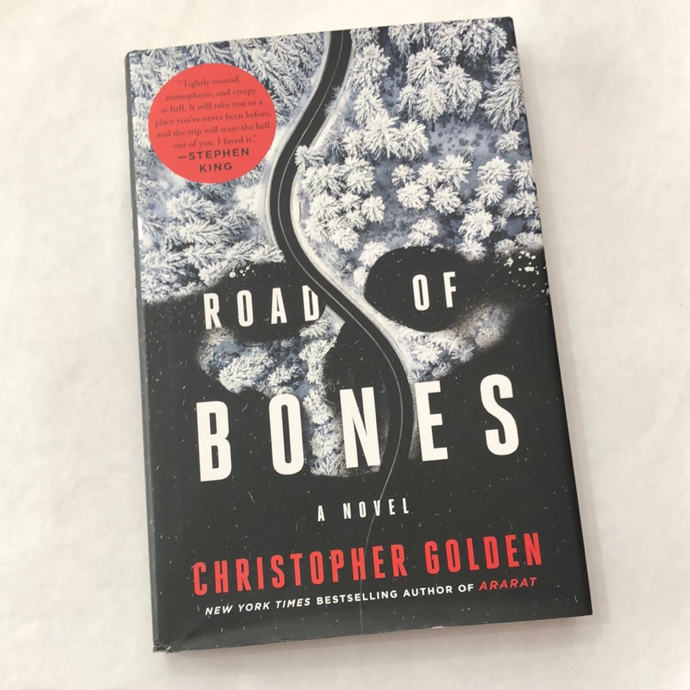 Road of Bones by Christopher Golden Hardcover Book